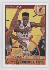 2013-14 NBA Hoops Norris Cole #77 2u3