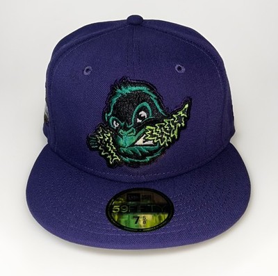 Casquette ajustée New Era 59FIFTY pour homme, blanche et noire, motif Eugene Emeralds Marvel x Minor