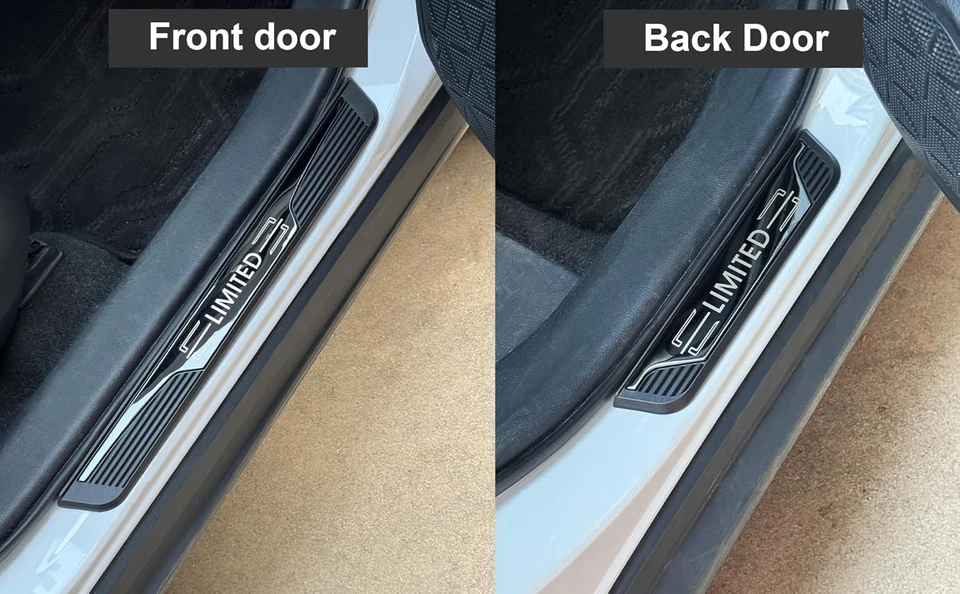 For Toyota Highlander Car Accessories Protector Door Sill Scuff Plate 2021-2026 Foto 2 de 4