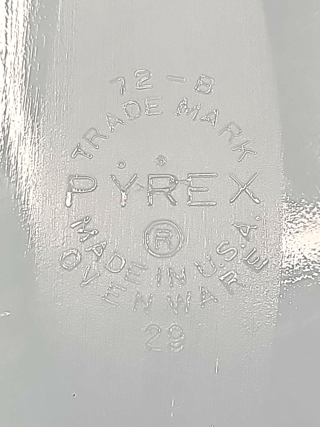 Vintage Pyrex Butter Dish Spring Blossom Crazy Daisy Green Flowers 72B USA Made