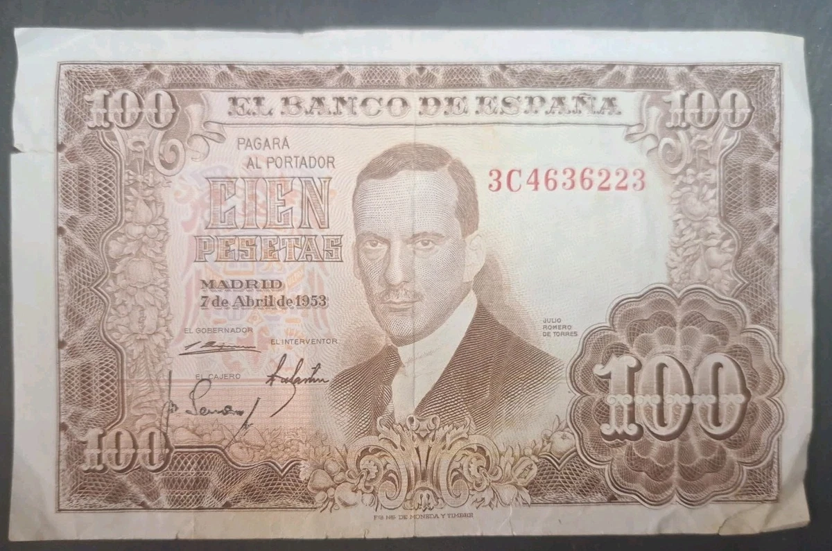 1953 Spanish Paper Money for sale | eBay