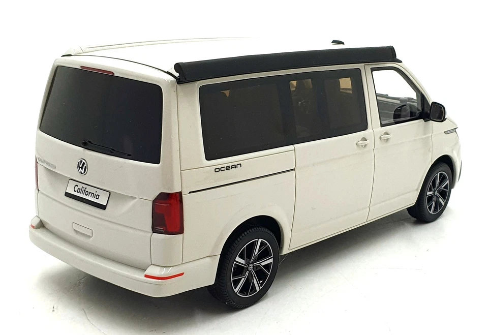 Modelos Otto escala 1/18 resina OT488 - Volkswagen T6.1 California Ocean - blanco Foto 2 de 4