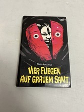 Dario Argento's FOUR FLIES ON GREY VELVET Rare Clamshell German DVD PAL R2