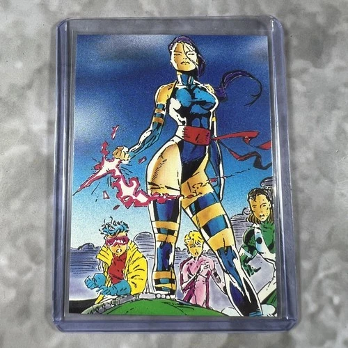 X-Men Comic Images Marvel Vintage 1991 Card With Top Loader #43 Psylocke