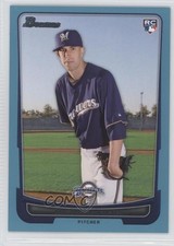 2012 Bowman Blue Border 78/500 Mike Fiers Michael Fiers #197 2z2