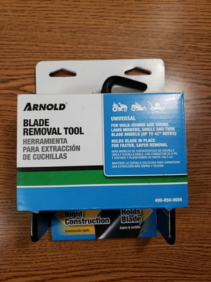 #ad Lawn Mower Blade Removal Tool Arnold 490 850 0005 New In Unopened Box $12.95