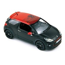 Norev 1/43 Citroen DS3 Racing 2012 S.Loeb Edition Matt Black With Red
