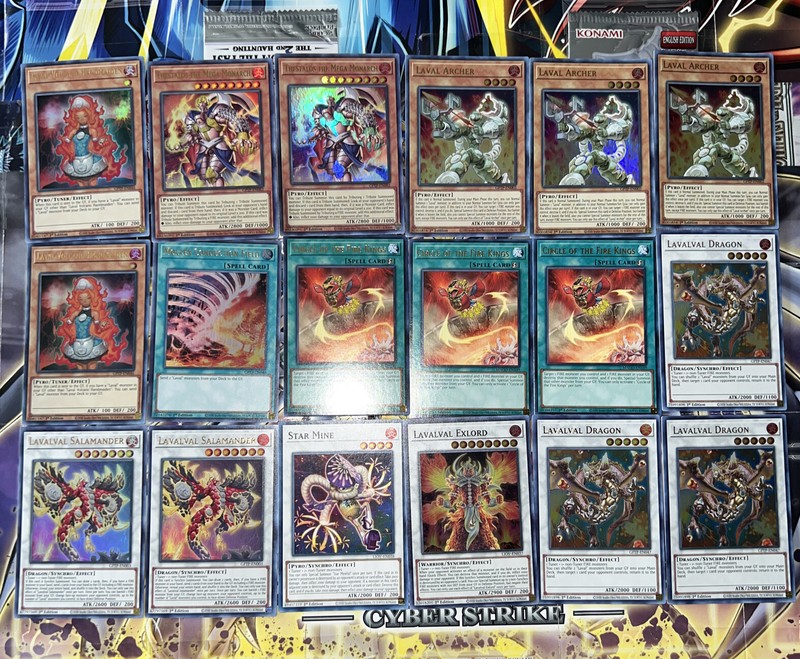 Lavalval Core Cards Yu-Gi-Oh! 18 cards
