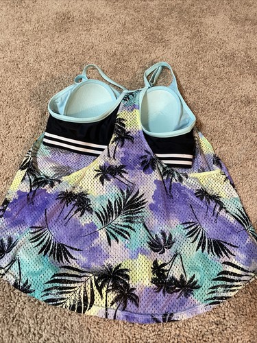 ZX SPORT Junior Top Multi-Colored Palm Leaf XL - Picture 4 of 7