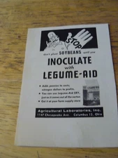 THE FARM QUARTERLY-SPRING 1957-AD- INOCULATE WITH LEGUME-AID / Columbus, OHIO