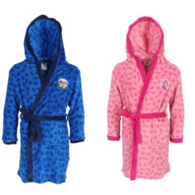 Paw Patrol Bademantel Jungs & Mädchen Blau Pink Polyester Neu OVP mehrere Größen