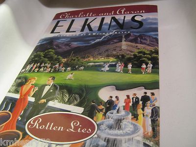 Rotten Lies Elkins, Charlotte,Elkins, Aaron J. HC DJ 1st/1st Free Ship