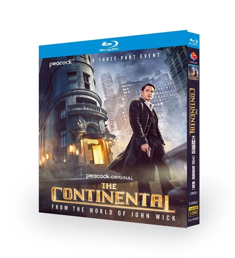 The Continental From the World of John Wick Blu ray Movie 2 Disc