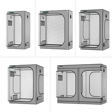 VIVOSUN 4x2/3x3/4x4/5x5/8x4 Updated Grow Tent Mylar Room Thickened Poles 165lbs