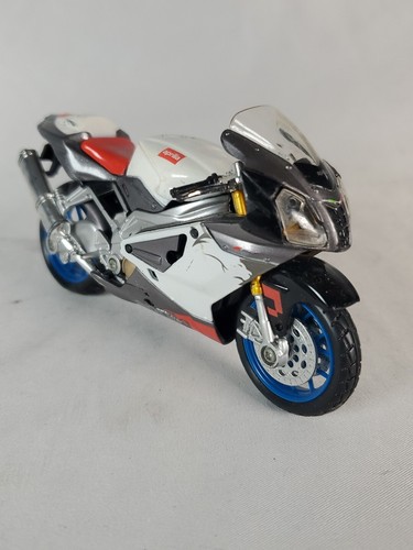 APRILIA RSV 1000R die-cast 1:18 sport super bike motorcycle Maisto - Picture 6 of 9