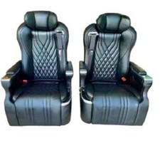 Nappa Leather Reclining Captains Seat For Van