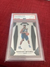 Donovan Mitchell 2017 prizm rookie card #117 psa 10 gem mint 