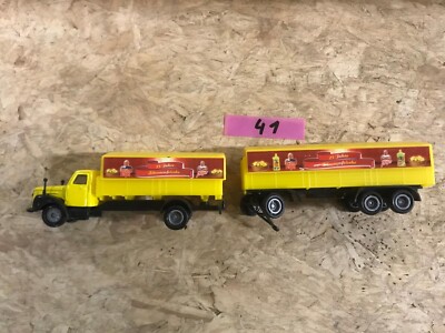 Advertising Trucks 1:87, Mr Proper, Vintage, Trailer Train, Truck, Rare, HTF