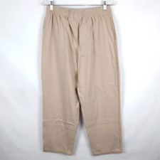 Vintage Basic Editions Pants Size L  VTG Retro Casual Office Work Minimalist