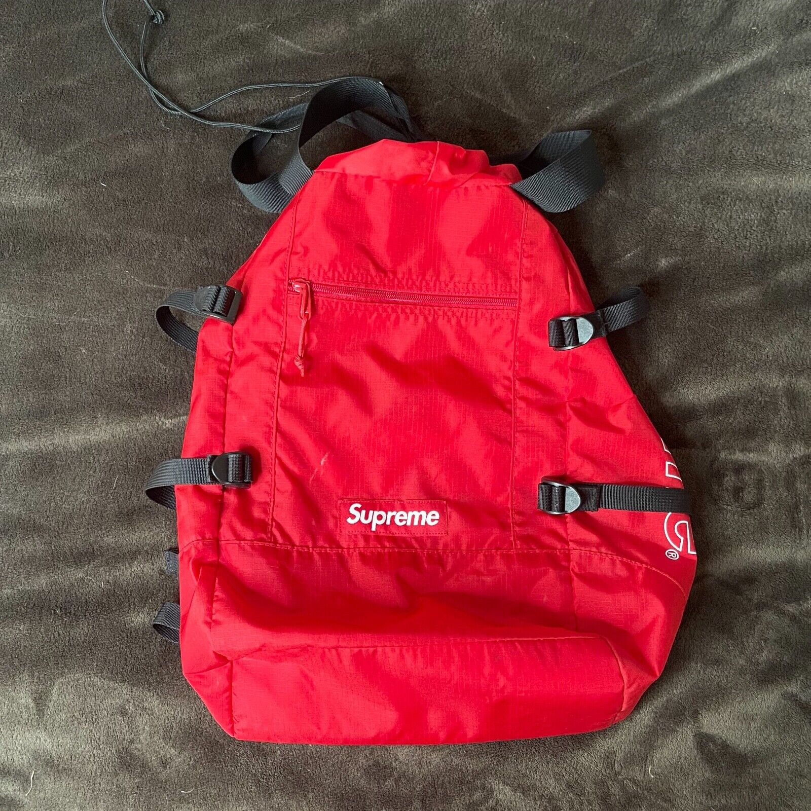 Supreme Backpack/Nylon/Red F1323 | eBay