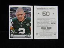 2014    Nick Folk  New York Jets  Panini Sticker  #60