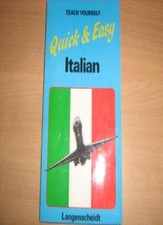 Teach Yourself Quick & Easy Italian (TYL),Diethard Lubke-Langenscheidt