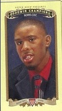 2012 Upper Deck Goodwin Champions Mini #112 Norris Cole Card