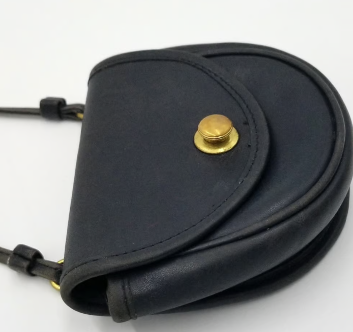 Coach Vintage Black 320 Leather Crossbody | eBay