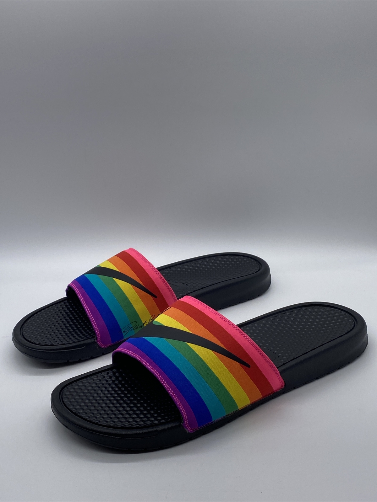nike rainbow sandals