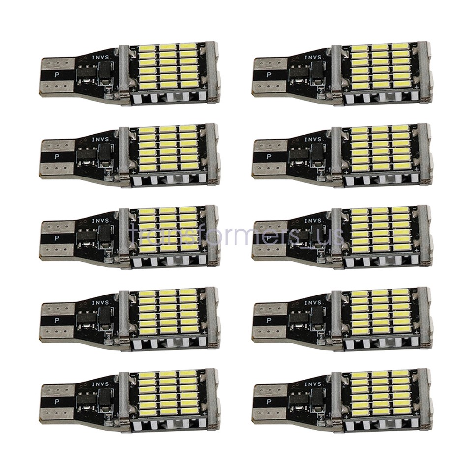 AUXITO 921 912 T15 LED Reverse Backup Light Bulb 2400LM 6000K