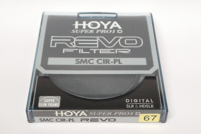 Hoya Super Pro 1 D Revo Filter SMC Pol circular Polfilter Neuware  67mm