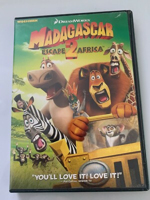 MADAGASCAR & MADAGASCAR ESCAPE 2 AFRICA 2 DVD's | eBay