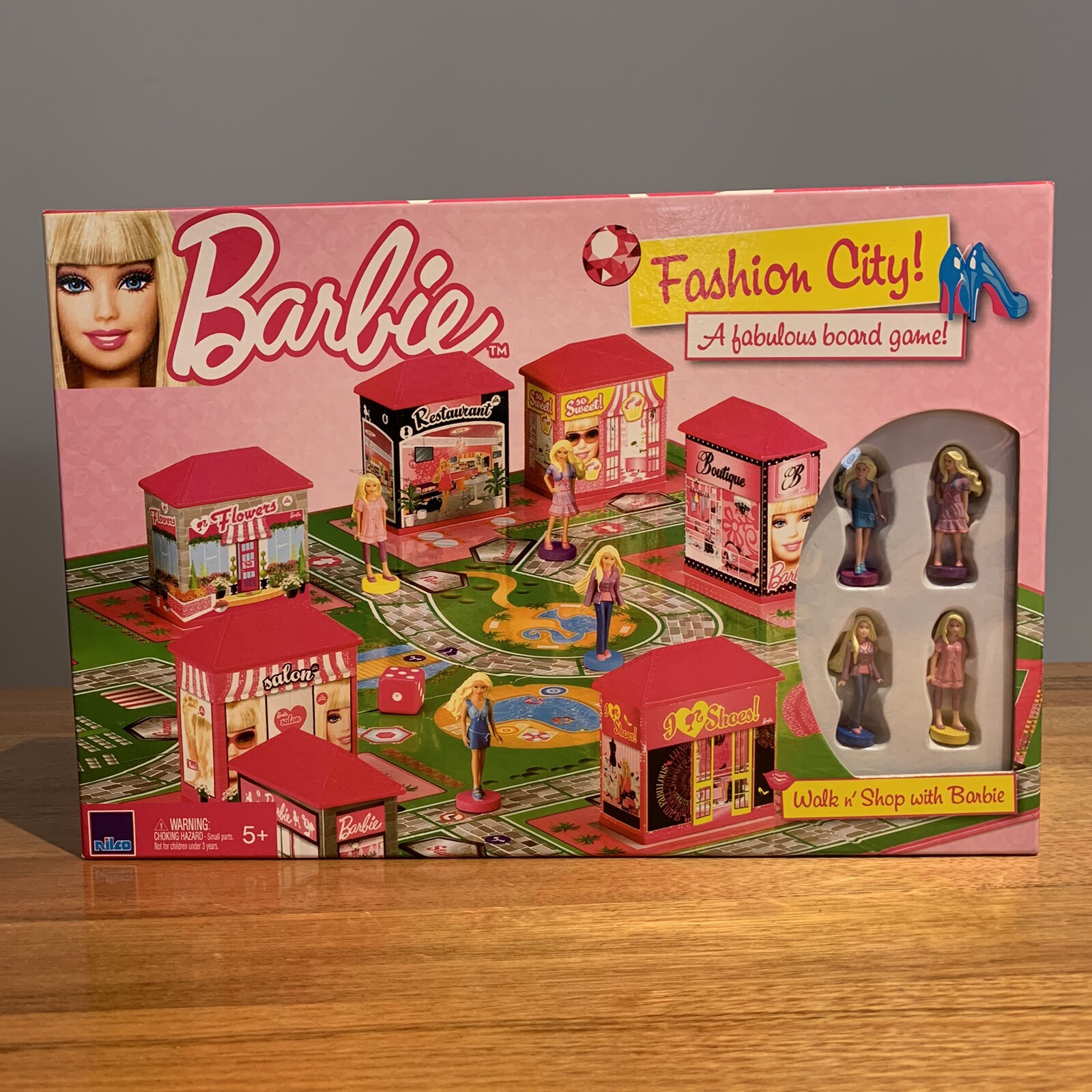 barbie fashion city board game