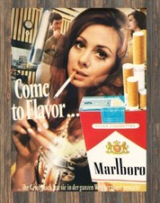 Marlboro Zigaretten - Reklame Werbeanzeige Original-Werbung 1970 (5)