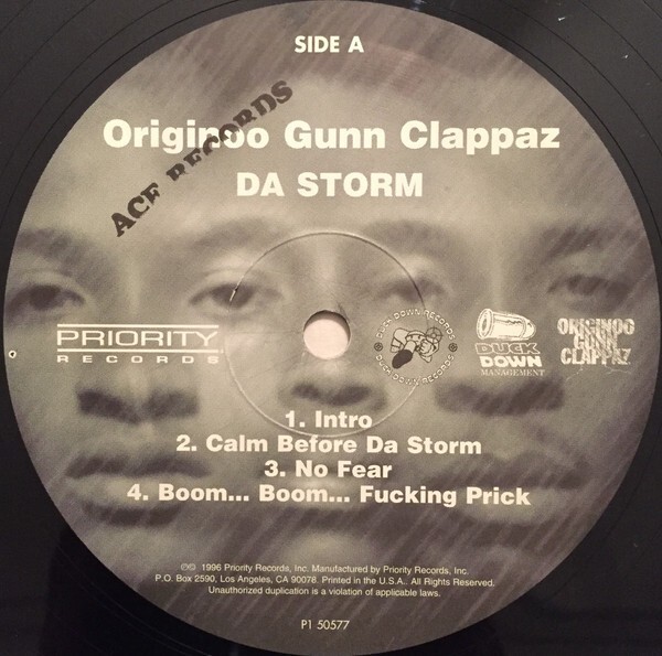 O.G.C. Originoo Gunn Clappaz / Da Storm 1996 US ORG LP