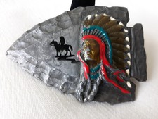 VTG Siskiyou Chief Joseph Arrowhead Belt Buckle, 1988