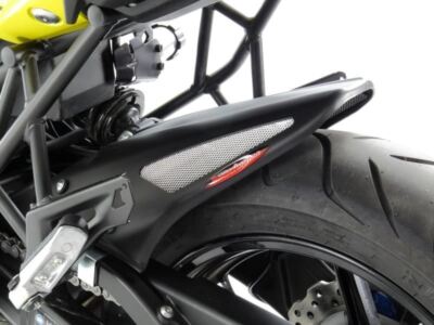 Kawasaki Versys 650 (+ABS) 07-2023 Matt Black & Silver Mesh Rear Hugger by Power