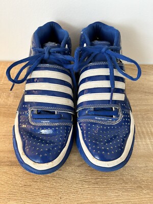Adidas TS Bounce Commander Basketball Team Signature Sz 9 Blue.