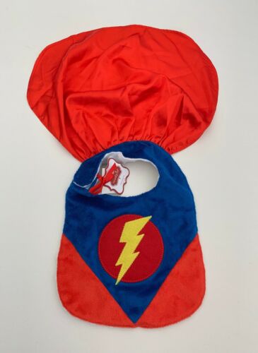 Pechera de superhéroe con capa de superhéroe Mud Pie para bebés niños - NUEVA - Imagen 1 de 4