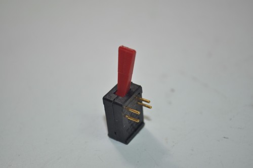 Cole Hersee Vintage NOS Black/Red Mini Toggle Switch Patent 3,571,545 70s 80s - Picture 4 of 4