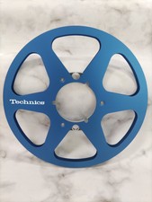 One Pair Blue Technics 10.5'' 1/4'' TAPE REEL TO REEL TAPE Recorders RS 1500