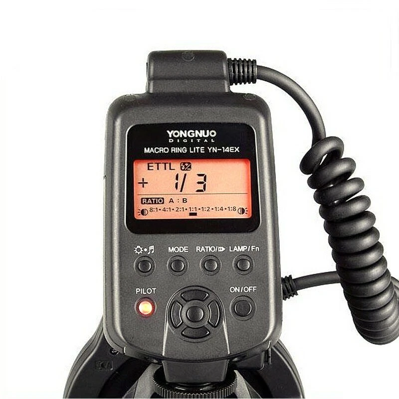 YONGNUO YN-14EX TTL Macro Ring LED Flash Light + Adapter Rings for Canon Cameras - Image 4 of 4