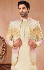 3 Pc Indian Mens Designer Wedding Bollywood Party Ethnic Wear Jodhpuri Suit