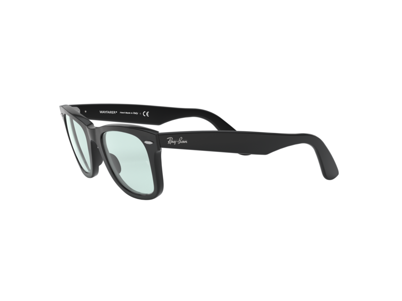 Ray-Ban Sunglasses RB2140F WAYFARER 901/64 Black blue Unisex | eBay