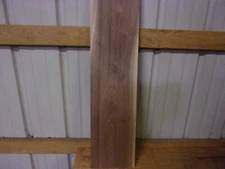 1 PC WALNUT LUMBER WOOD KILN DRIED BOARD 32 1/8"X 8 3/16"X 7/8" LOT 1182V FLAT