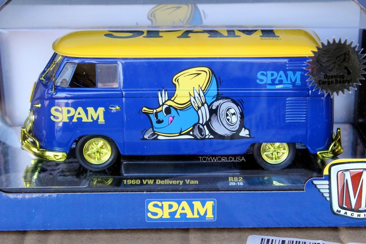 M2 Machines SPAM 1960 VW Delivery Van R82/20-16 Chase | eBay