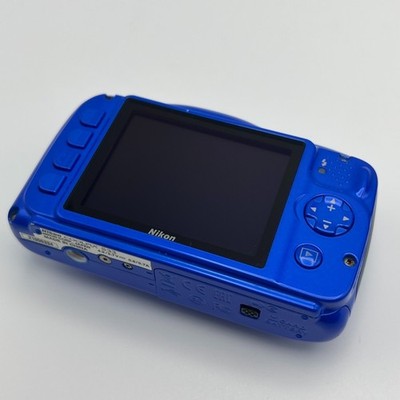 Nikon COOLPIX S33 Digital Camera - Blue | eBay