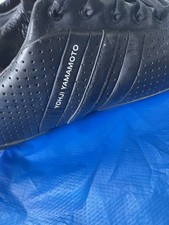 adidas Y3 Yuben High Men's Trainers Black/White Leather, Size UK 7