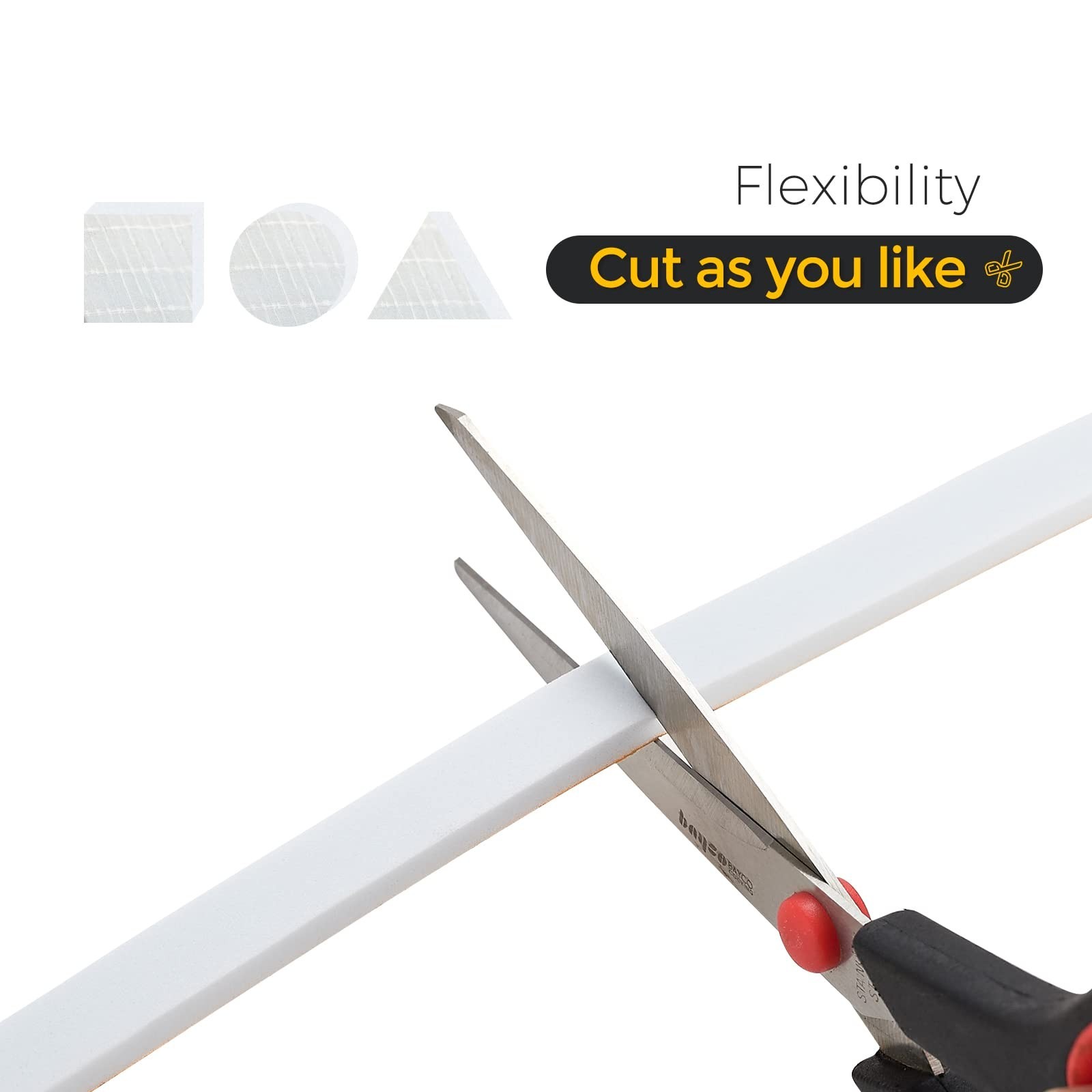 16.5 Feet Weather Stripping Door Seal- 1" Wide X 3/8" Thick Door Bottom Seal ...