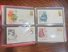 Lot Of Over 80 Canadian First Day Cover Stamps 1971-1973 In An Album